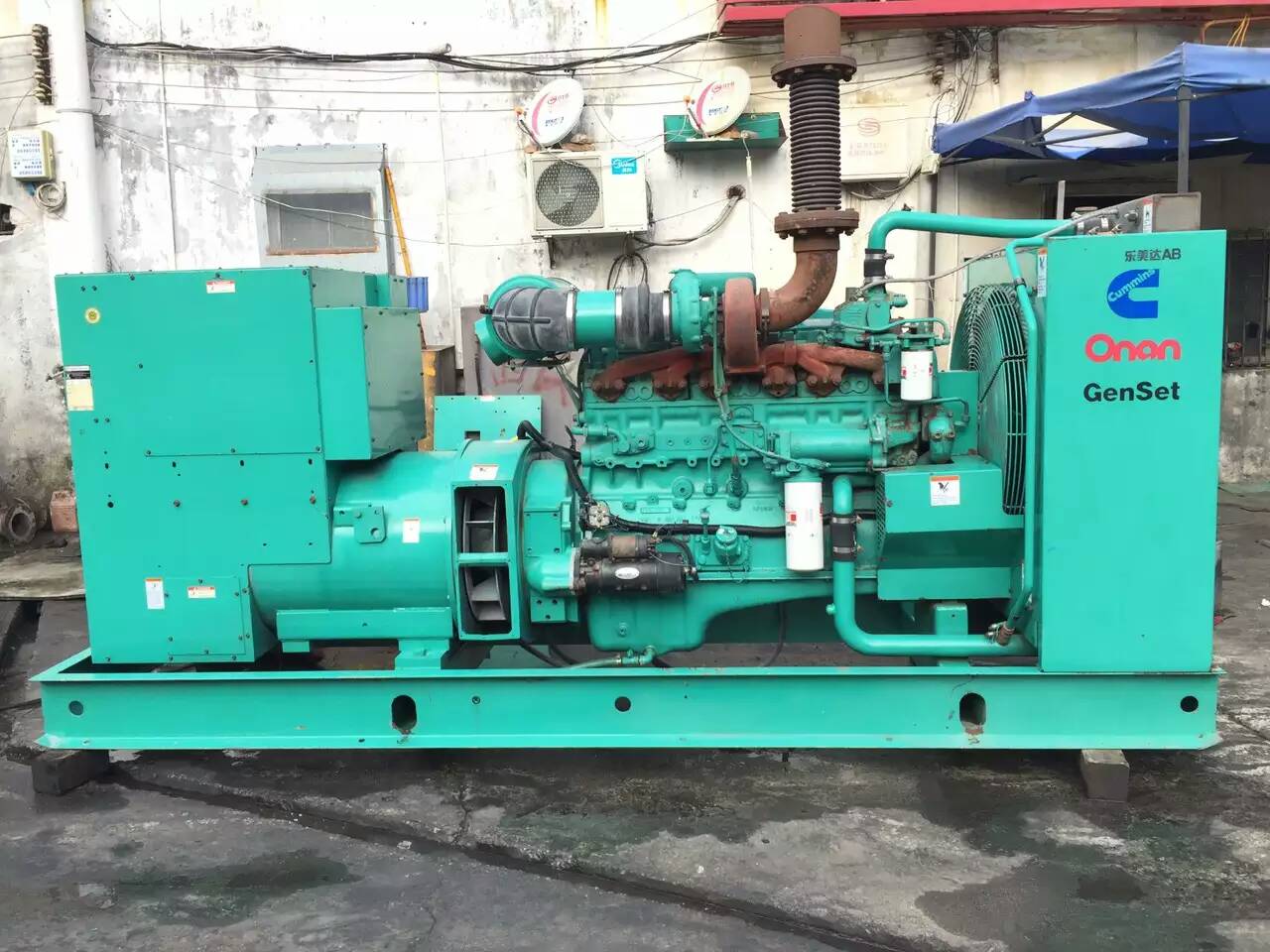 大通租赁发电机-柴油发电机不正常冒烟的原因